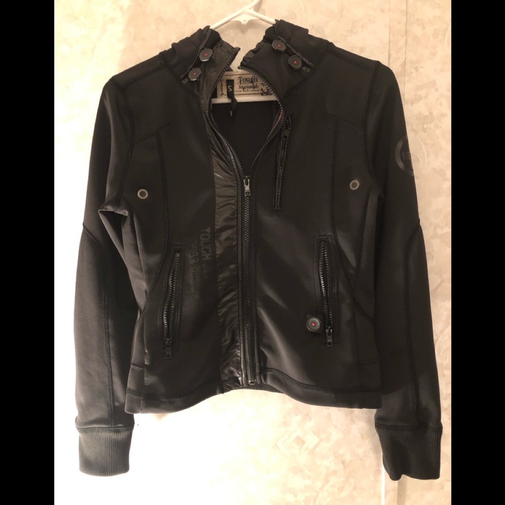 Black Tough Jeansmith Jacket Size: S